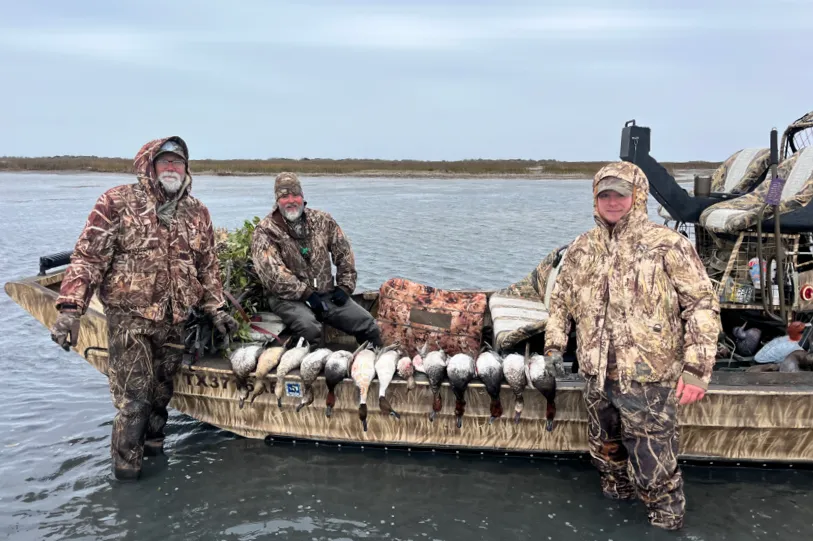 Now offering guided duck hunts